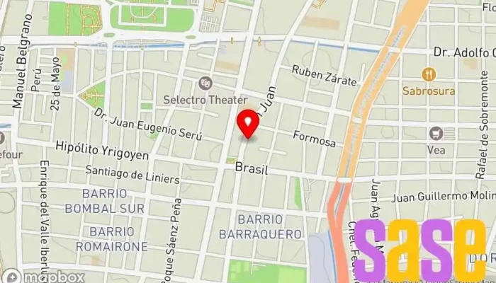 mapa de INDUSTRIA GACHINAD DE GHD S.A.S. Tienda de electricidad en Mendoza