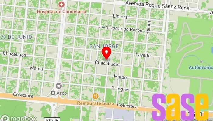 mapa de JC electric Electricista en Candelaria