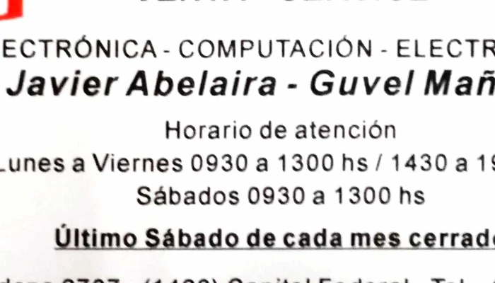 Jg Electronica Como Llegar - Cdad. Autónoma de Buenos Aires