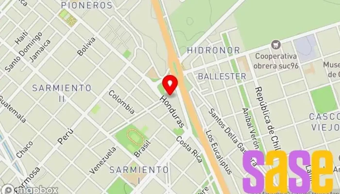 mapa de Juan Da Ros - Electricidad Tienda de electrodomésticos en Neuquén