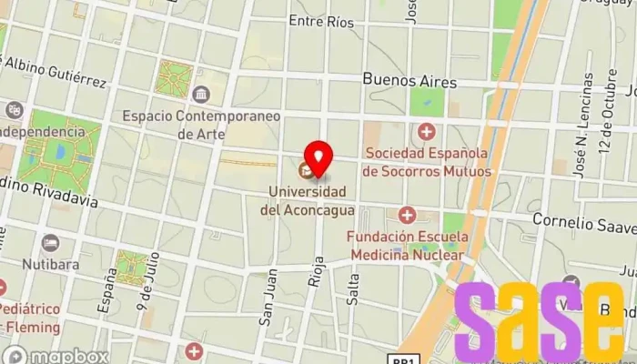 mapa de KVA Argentina S.A. Electricista, Tienda de componentes electrónicos, Tienda de iluminación, Mayorista en Mendoza
