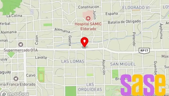 mapa de La Casa Del Control Servicio de reparación de televisores en Eldorado
