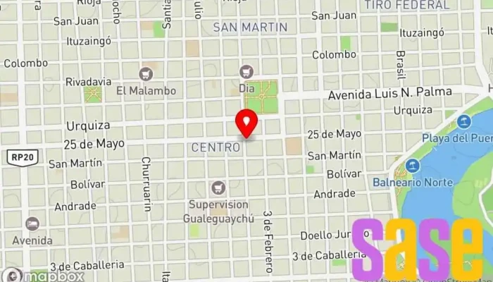 mapa de La Casa del Control Remoto E.R. Tienda de electrodomésticos en Gualeguaychú