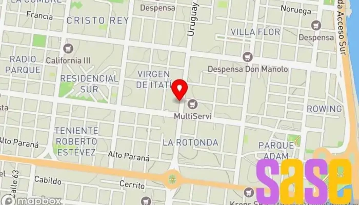 mapa de La Casa del Encendido Electricidad Domiciliaria e Industrial Tienda de electricidad en Posadas
