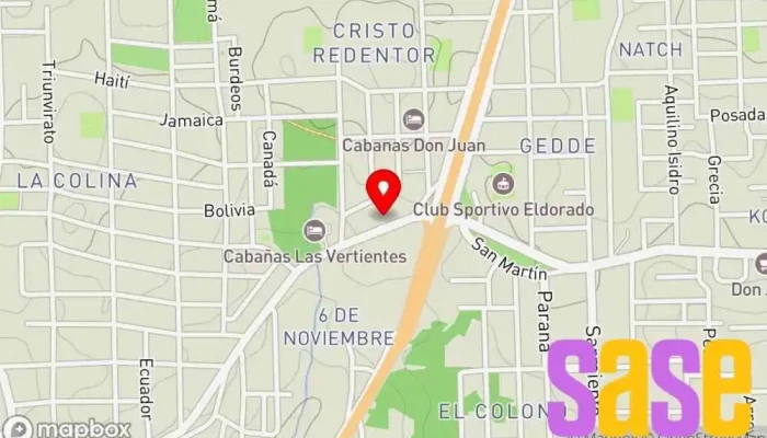 mapa de La Casa Del Encendido Tienda de iluminación en Eldorado