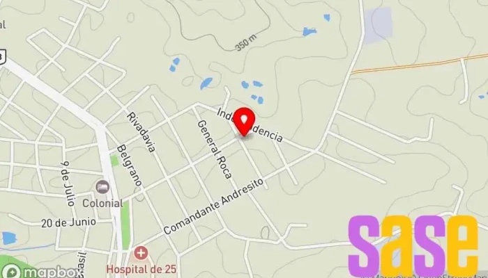 mapa de La Esquina Mecanic e Inyec. Electronica Taller mecánico, Taller de reparación de automóviles en 25 de Mayo