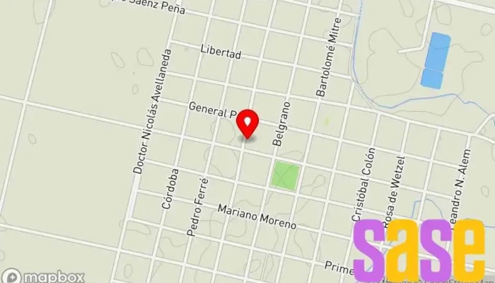 mapa de La MeGa99.9 Radio Emisora de radio en Belgrano 534 W3463