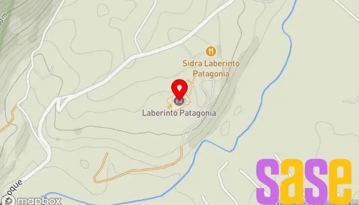 mapa de Laberinto Patagonia Atracción turística en El Hoyo