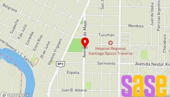 mapa de LASER ELECTRONICA Establecimiento de reparación de artículos electrónicos en El Colorado