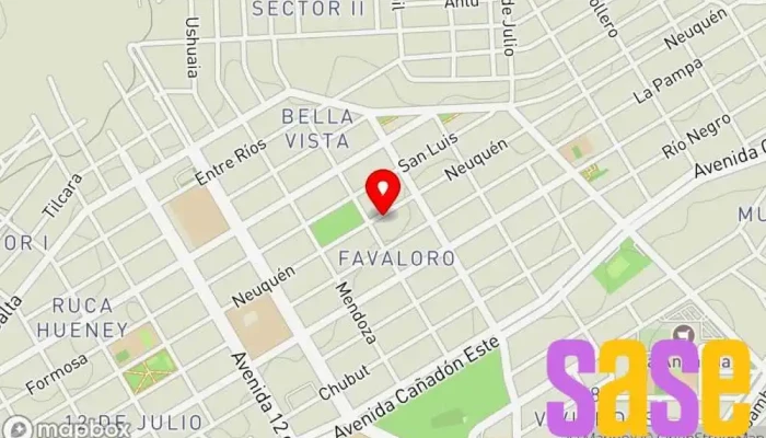 mapa de Le Touch Servicios Eléctricos Tienda de electricidad en Zapala