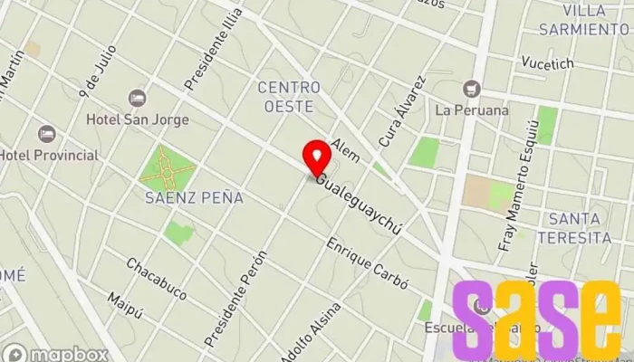 mapa de Lega Electronica Comercio en Paraná
