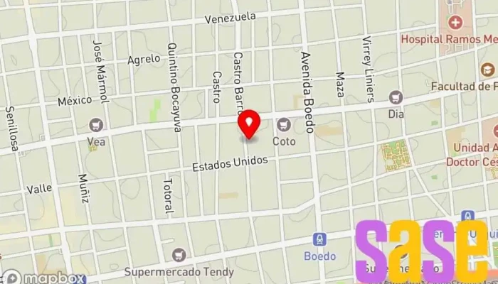 mapa de LIBERCAM Tienda de electrónica, Proveedor de sistemas de seguridad en C1217ABH