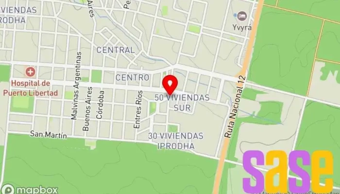 mapa de Libertad Cable Oficinas de empresa en Puerto Libertad