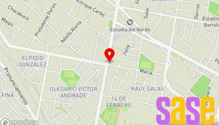 mapa de Linea Electrónica  en Paraná