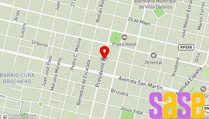 mapa de LM Electronica Del Automotor Taller de reparación de automóviles en Villa Dolores