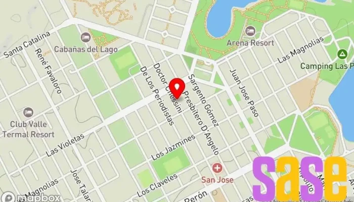 mapa de LOZA Electricidad Del Automotor Taller de reparación de automóviles en Federación