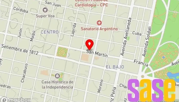mapa de lra 15 radio nacional de tucuman am 1190 Emisora de radio en San Miguel de Tucumán
