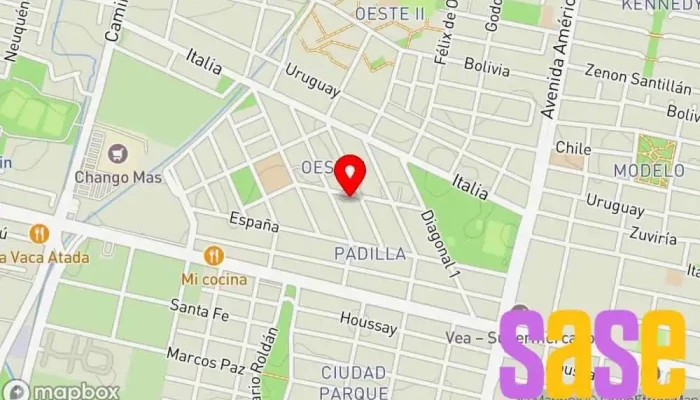 mapa de LU8KBH Dario Suklje Emisora de radio en San Miguel de Tucumán