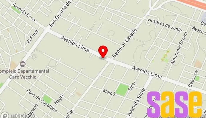 mapa de Luxes Electricidad Tienda de iluminación en San Martín