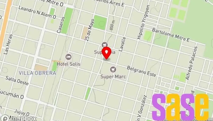 mapa de Luz de Bengala Tienda de electrónica en Metán