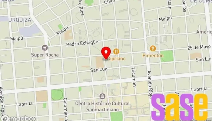 mapa de LV1 Radio Colón Emisora de radio en EFC