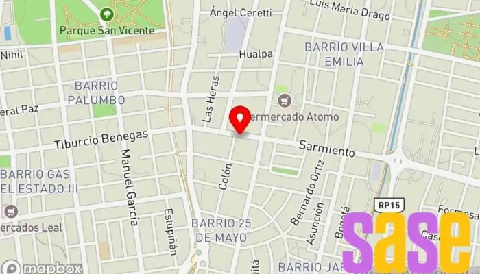 mapa de Mac Electricidad Y Electronica Del Automovil Taller de automóviles en Godoy Cruz