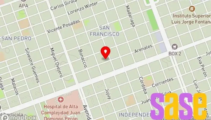 mapa de Magneléc Electricista en Formosa