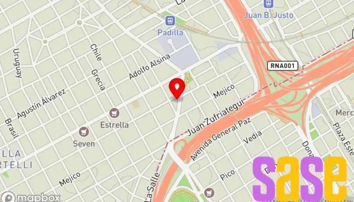 mapa de maser electro s.a. Tienda de electricidad en Vicente López
