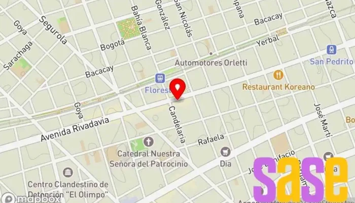 mapa de Materiales Eléctricos Nissi Tienda de electricidad en Cdad. Autónoma de Buenos Aires