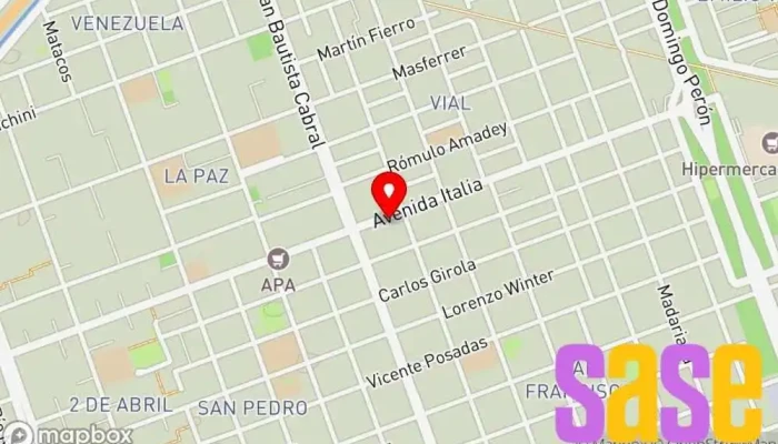 mapa de Migsa S.a Comercio en Formosa