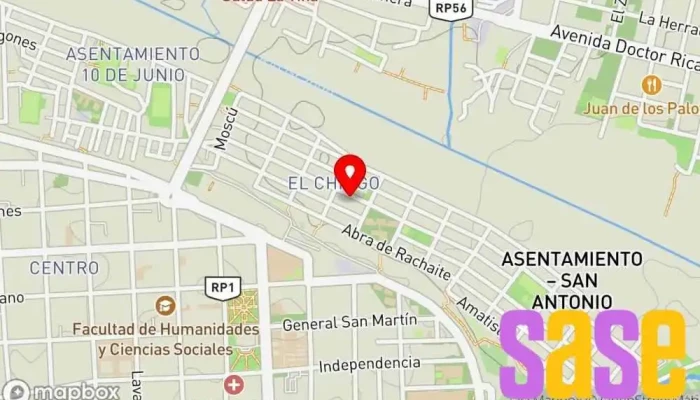 mapa de Molloja Electricidad del Automotor Taller de reparación de automóviles en San Salvador de Jujuy