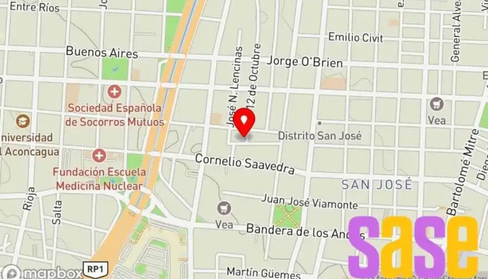 mapa de MS ELECTRÓNICA Tienda de electrónica en Guaymallén