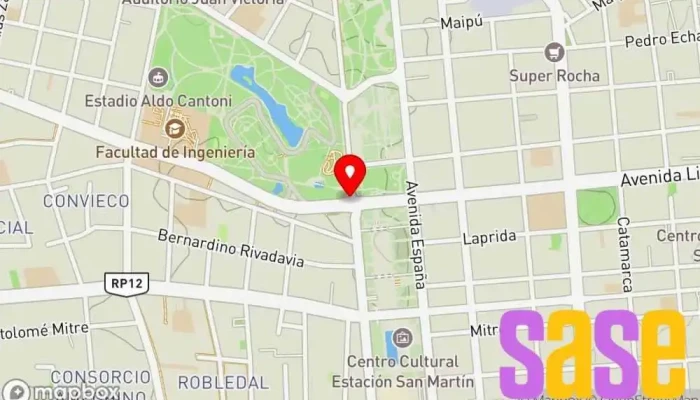 mapa de Multimedio Estacion Cero San Juan ( TV, Radio, Diario San Juan)  en San Juan