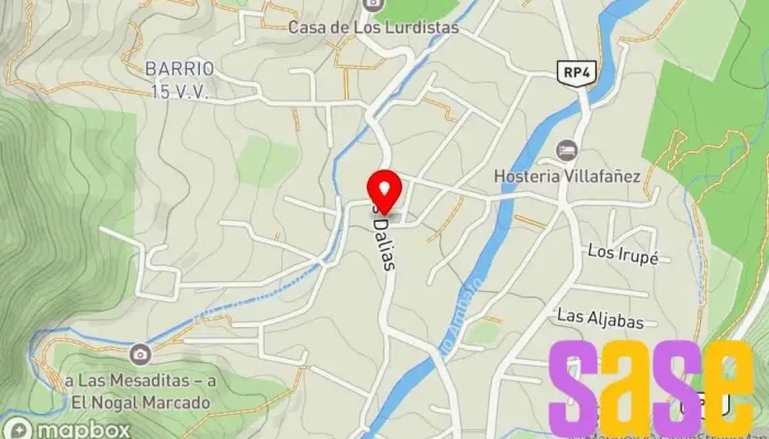 mapa de Municipalidad de el Rodeo Oficina de la Administración en El Rodeo