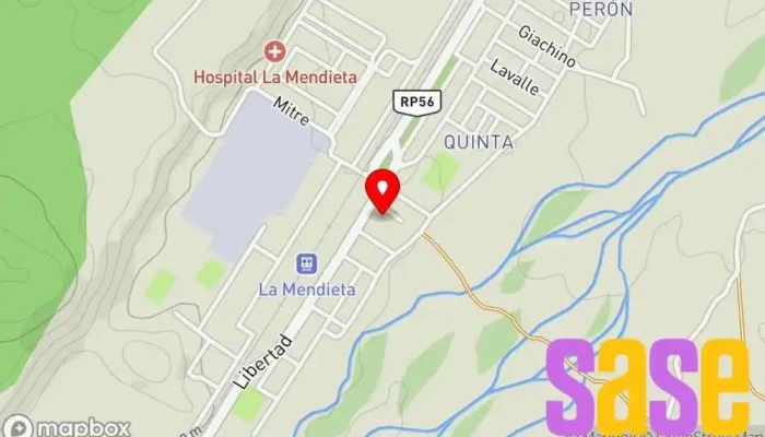 mapa de Municipalidad de La Mendieta Oficina de gobierno local en La Mendieta