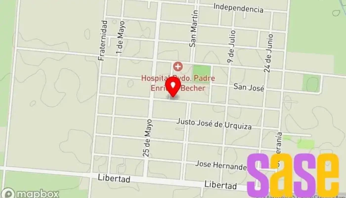 mapa de Municipio de Santa Anita Diputación, Oficina de correos en Santa Anita
