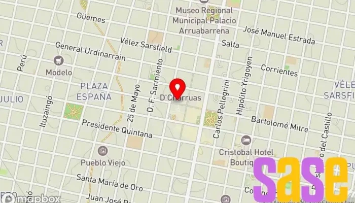 mapa de NEXON Tienda de electrodomésticos en Concordia