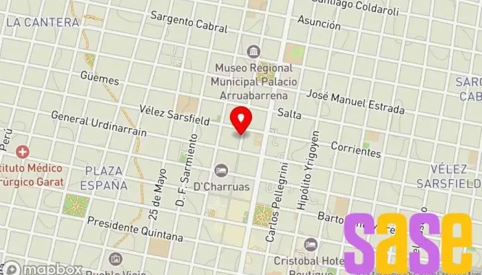 mapa de NEXON Tienda de electrodomésticos en Concordia