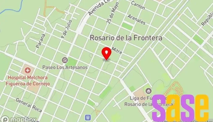 mapa de NOA ELECTRÓNICA Tienda de accesorios para móviles, Tienda de accesorios informáticos en Rosario de la Frontera