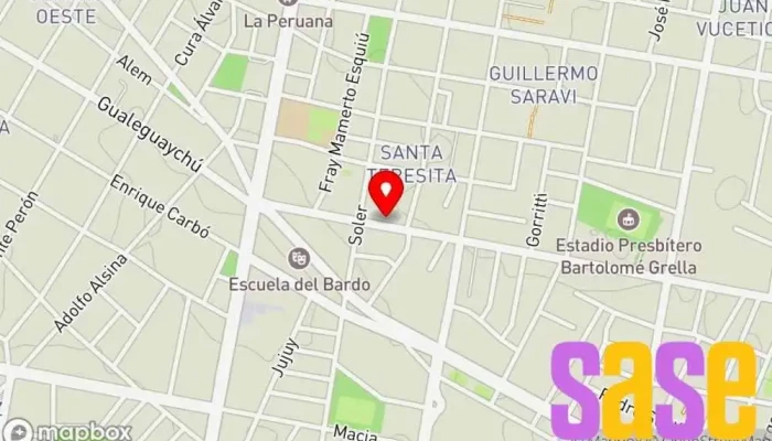 mapa de Noro Raffaelli S.A. Asesor en ingeniería, Tienda de electricidad, Electricista, Fábrica en Paraná
