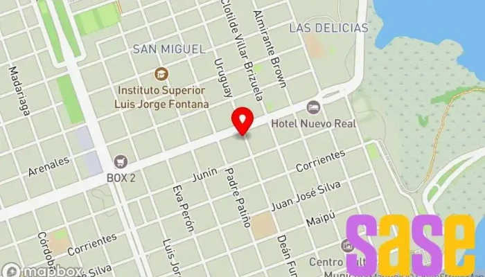 mapa de Norte Electricidad Ferretería en Formosa