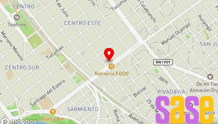 mapa de Nosso Tienda de componentes electrónicos, Establecimiento de reparación de artículos electrónicos en Villa María