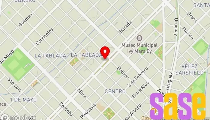 mapa de NOVA Materiales Eléctricos Comercio en Chajarí