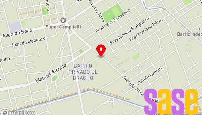 mapa de Nueva Norte SRL Servicio de taxis en Santiago del Estero