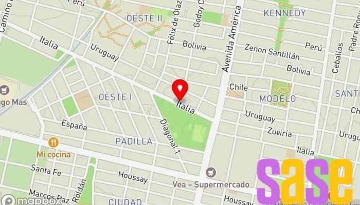 mapa de Oeste Taxi Servicio de taxis en San Miguel de Tucumán