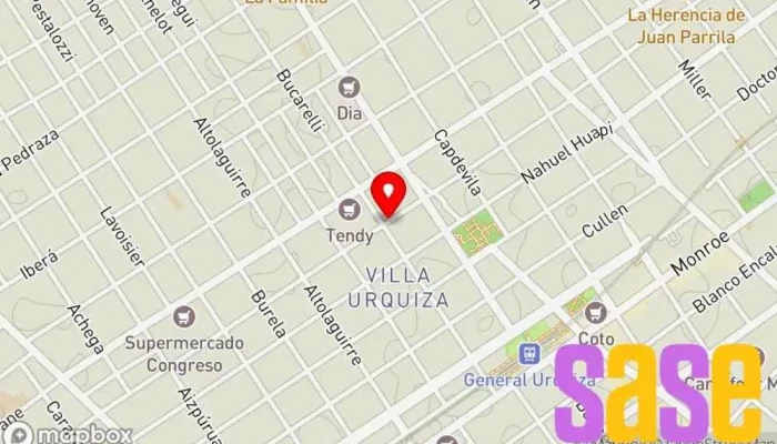 mapa de Osvaldo A Marchissio - Electro Medicina Tienda de electricidad en Cdad. Autónoma de Buenos Aires