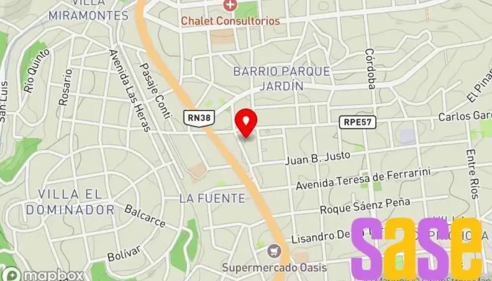mapa de Panto Car Audio Electricidad Integral del Automotor Servicio de reparación de sistemas eléctricos para automóviles en La Falda