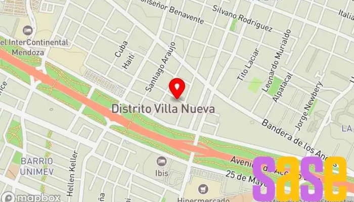mapa de Perfil Materiales Eléctricos e Iluminación Tienda de electricidad, Tienda de iluminación en Villa Nueva