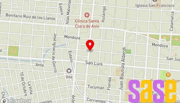 mapa de Pixer Electrónica MAYORISTA Tienda de electrodomésticos, Tienda de accesorios para móviles, Tienda de móviles, Tienda de informática en Salta