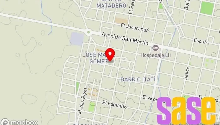 mapa de Planeta FM 104.5 Emisora de radio en W3470 Mercedes